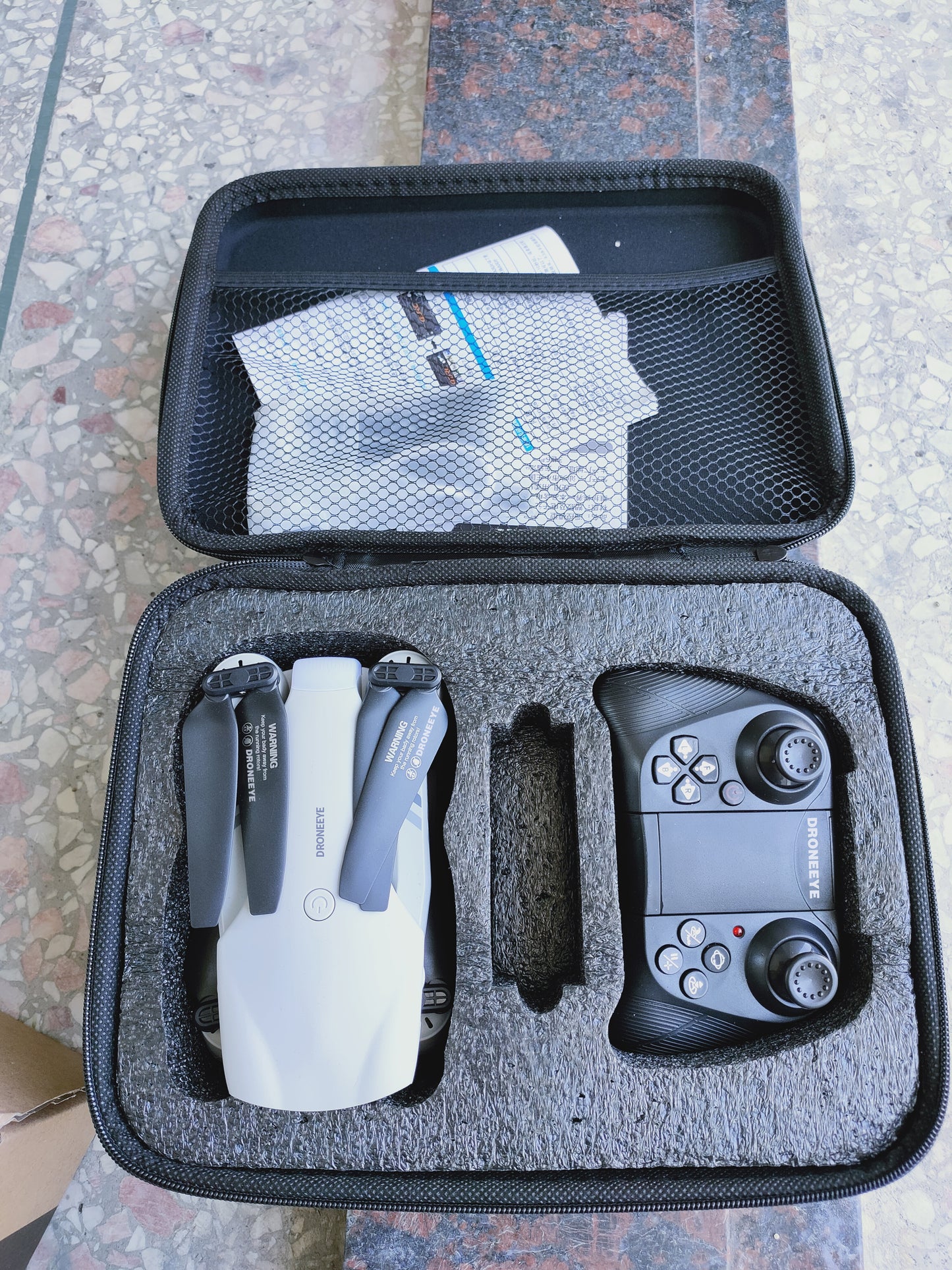 DRONEEYE F10 Drone HD Dual Camera Wifi FPV Drones Foldable Brushless Quadcopter RC Toys With Camera