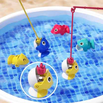 Jiakora Magnetic Fishing Game for Toddlers & Kids Ages 1-3 3-5 5-7, Fish Toy Board Game with 42 Fish, Fishing Table Toys Birthday Gifts