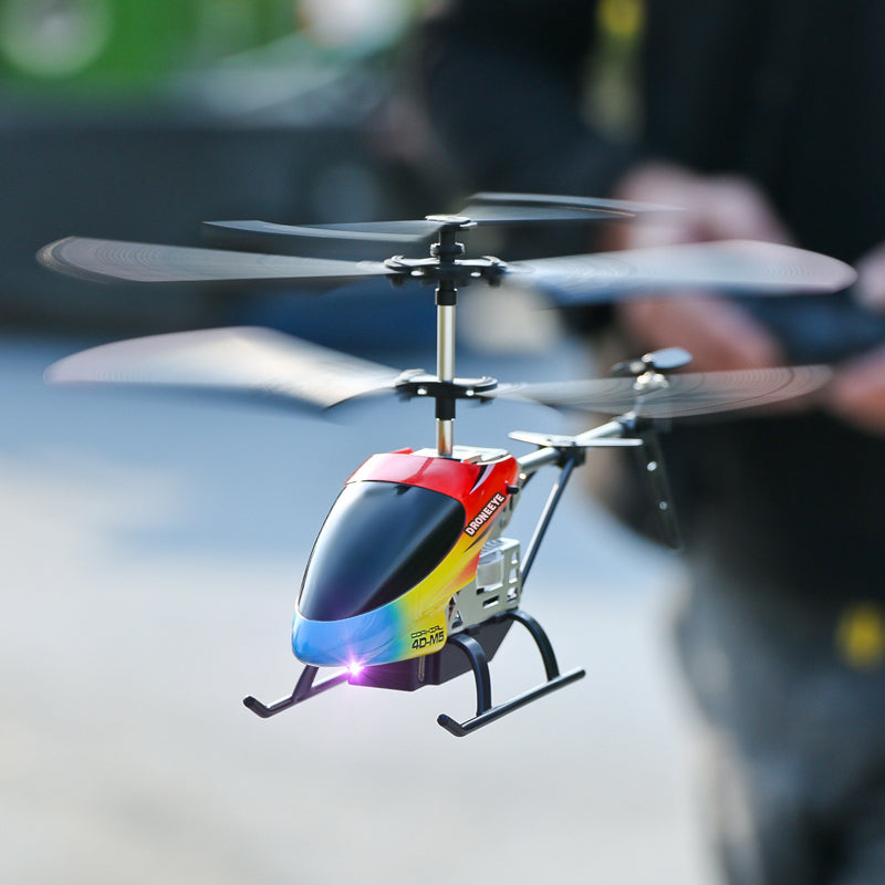 DRONEEYE M5 RC Helicopter with Gyro 2.4G 3.5 Channel Altitude Hold RC Quadcopter Remote Control Drone Toys For Kids Gifts